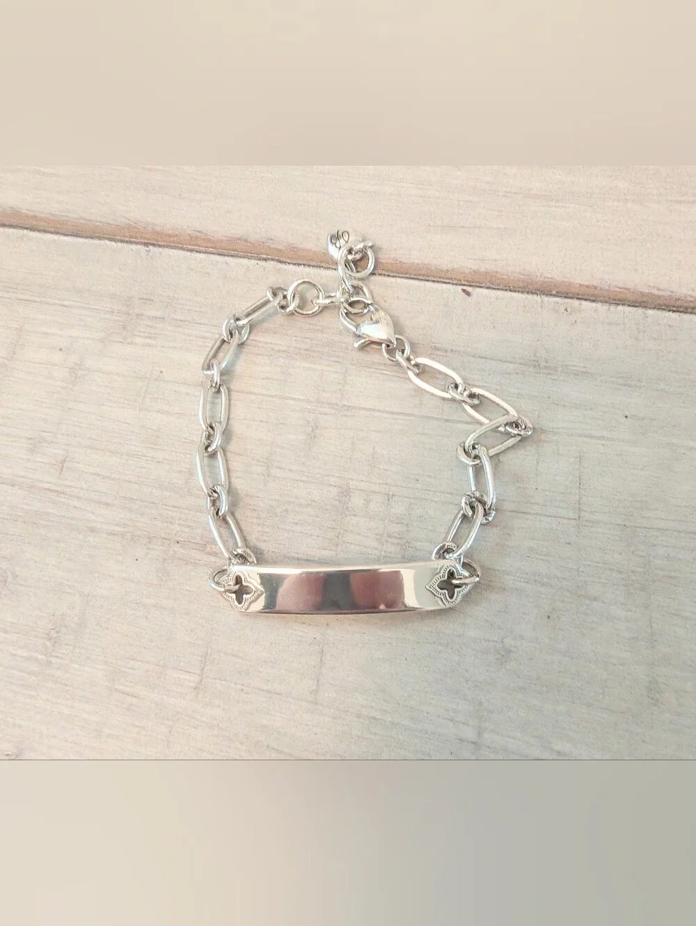 Brighton Toledo Collective ID Silver Bracelet
